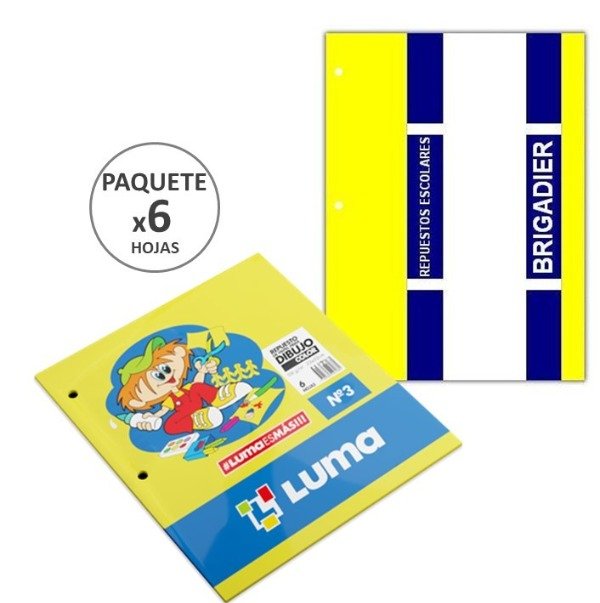 Producto - REP 3 DIBUJO BRIGADIER/LUMA COLOR