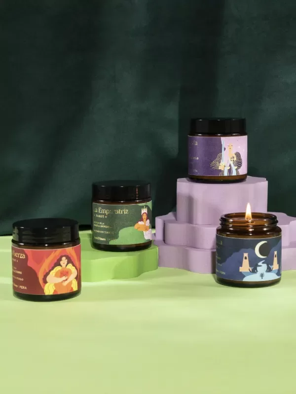 Producto - Vela La Emperatriz petite - Higo y sándalo - 1