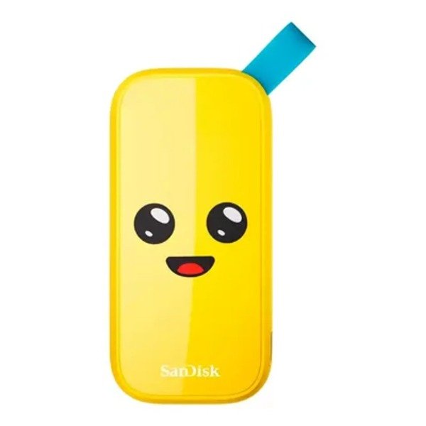 Producto - SanDisk Externo Fortnite Peely Edition SDE30-2T00-G25F - - Amarillo
