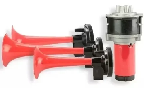 Producto - BOCINA DE AIRE C/COMPRESOR MUSICAL SORPASO TONOS 12V.OFERTA