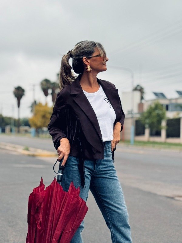 Producto - Campera Flecos