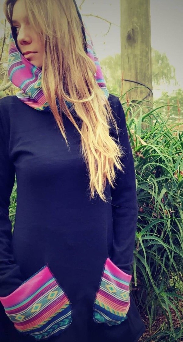 Producto - Vestido Frida Lanilla Negro