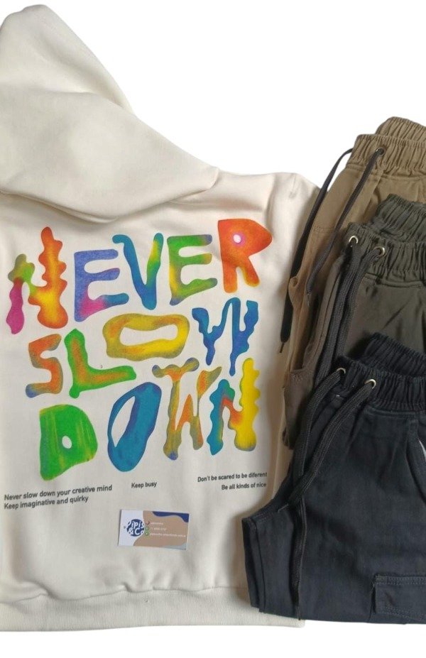 Producto - Buzo Never + Cargo Hit