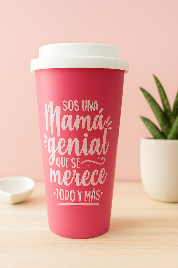 Producto - Vaso Rosa día de la Madre