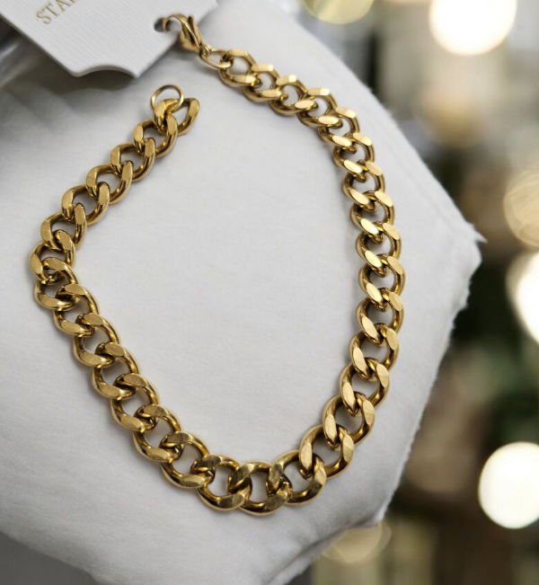 Producto - Pulsera cubana 21cm 2mm