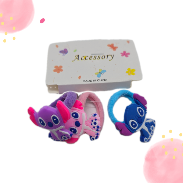 Producto - Set x3 colitas stitch