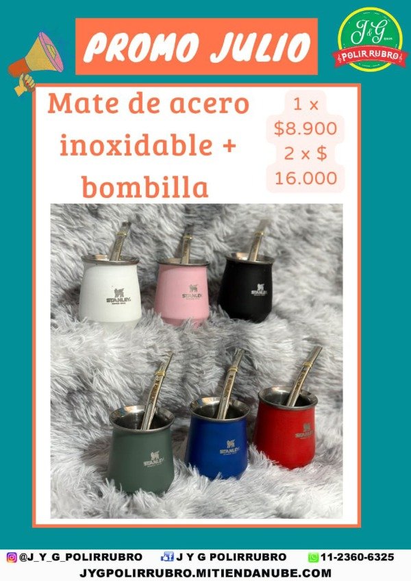 Producto - MATE MAS BOMBILLA