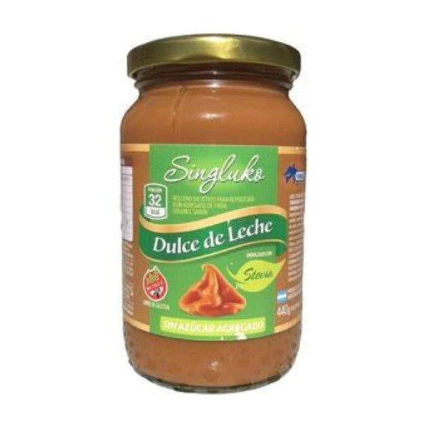 Producto - Dulce de Leche con Stevia Singluko 440 g.
