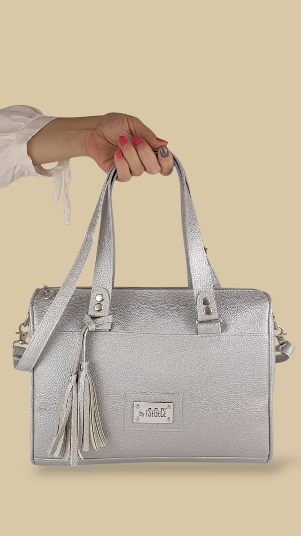 Producto - BOLSO - CARTERA VENETO PLATA