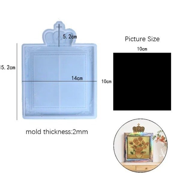 Producto - Cuadrito con corona BM3044