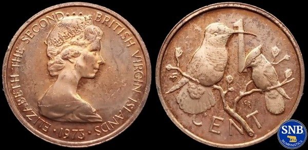 Producto - Islas Vírgenes Británicas - 1 Centavo (1973) KM #1 [VF]