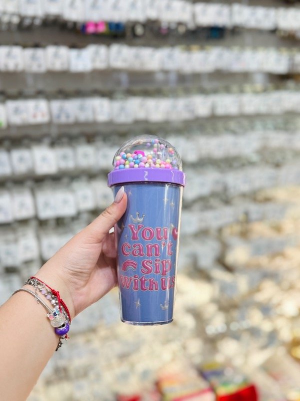 Producto - Vaso plástico violeta art40743