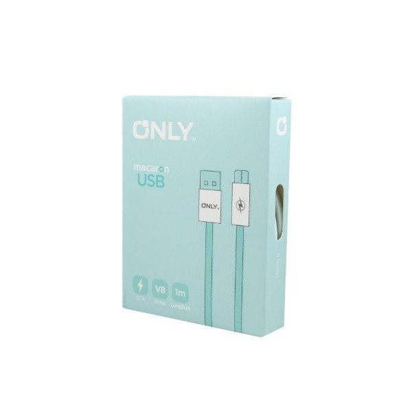 Producto - CABLE USB  ONLY MACARON  V8 FICHA COMUN