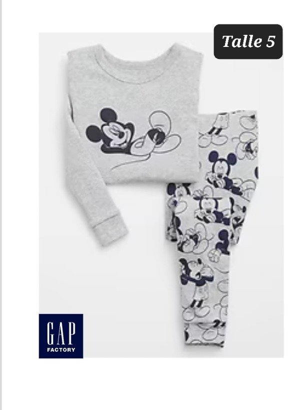 Producto - Pijama gap talle 5 mickey