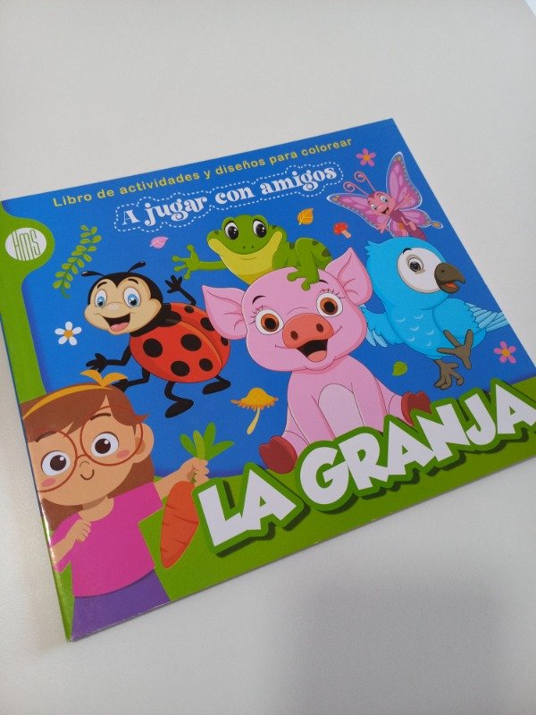 Producto - A jugar con amigos La granja - 48 actividades - 0