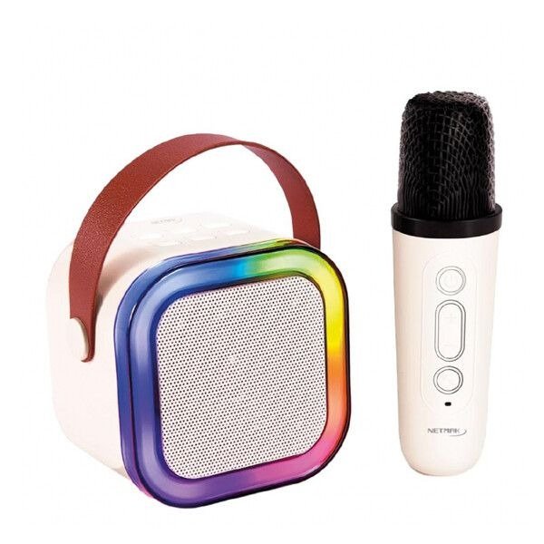 Producto - PARLANTE BLUETOOTH MINI KARAOKE C/ MICROFONO KARAOKE (NM-BUDDY)