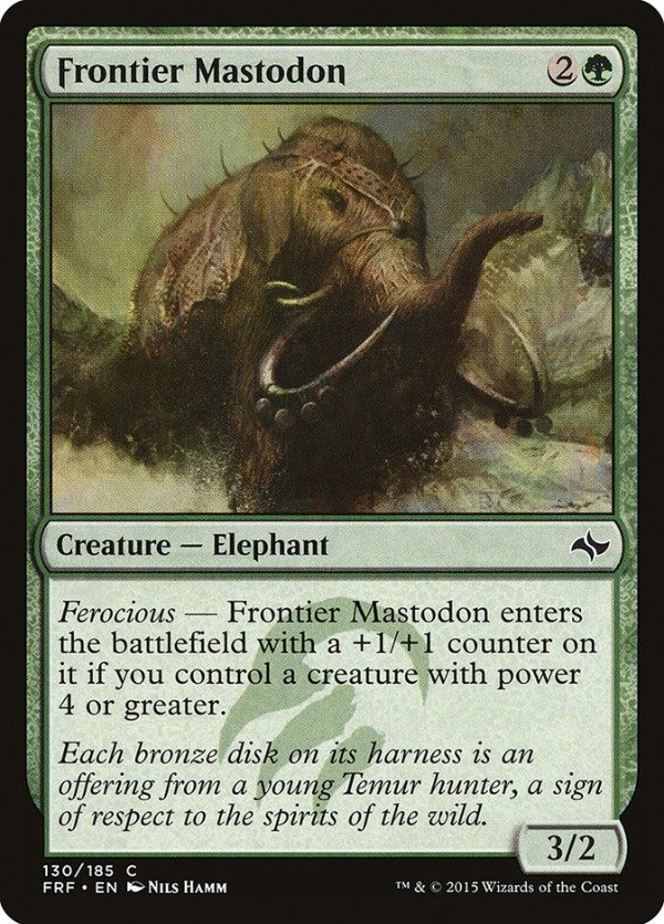 Producto - Frontier Mastodon  Fate Reforged