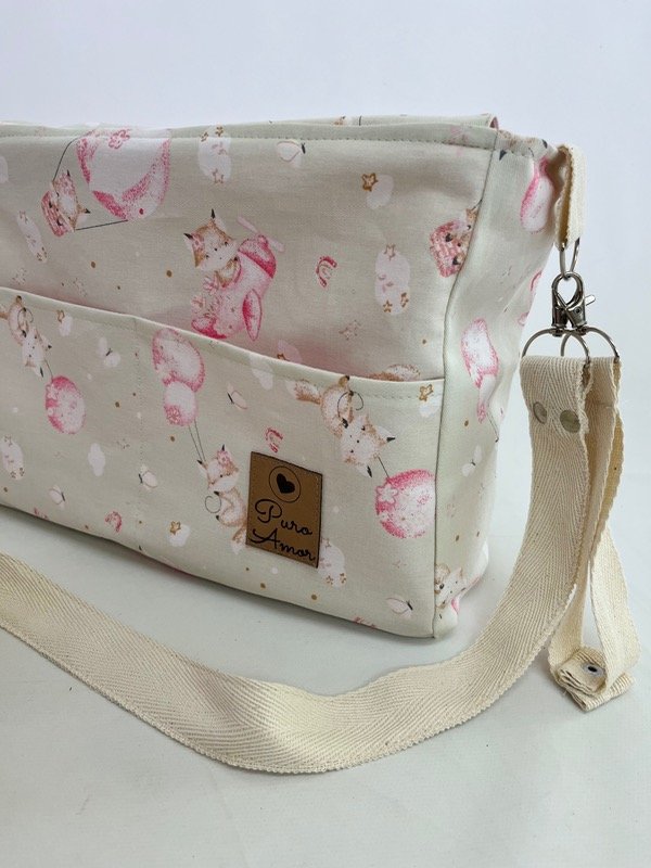 Producto - Organizador zorritas rosa