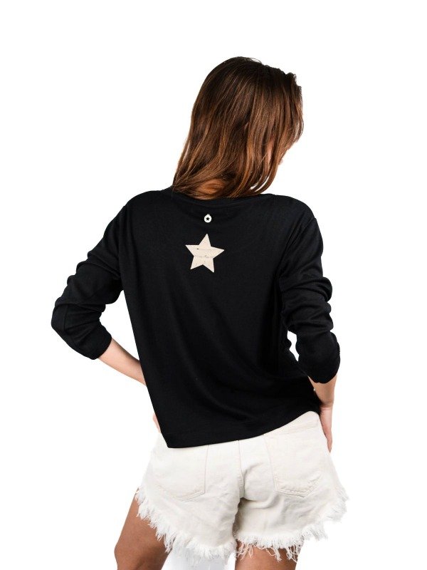 Producto - BUZO BANGKOK NEGRO ESTRELLITA