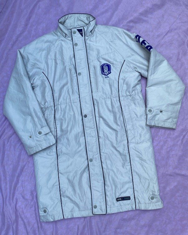 Producto - Camperón Oficial Selección Korea Del Sur KFA Corea Fútbol Blanco