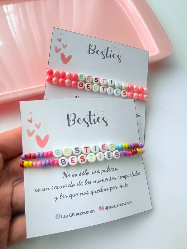 Producto - Pulseras para compartir Besties