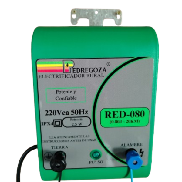 Producto - ELECTRIFICADOR RURAL 220V 20KM (0,80 JOULES)