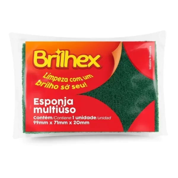 Producto - Bulto x 60 unidades Esponja Multiuso BRILHEX