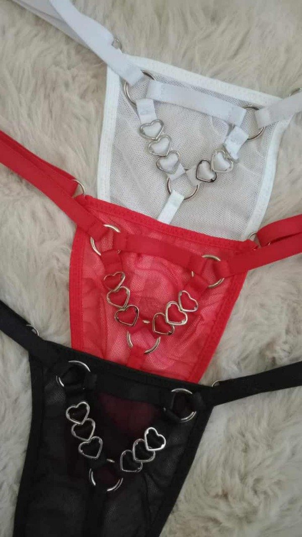 Producto - Tanga Hilo Microtul Con Dije