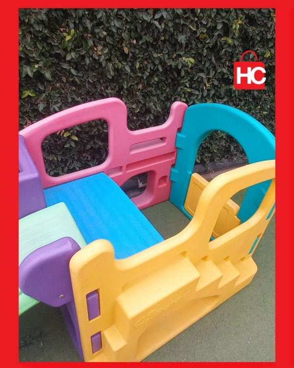 Producto - Plaza de juegos / Mangrullo con tobogán Rotoys - Diversión total en el patio - 5