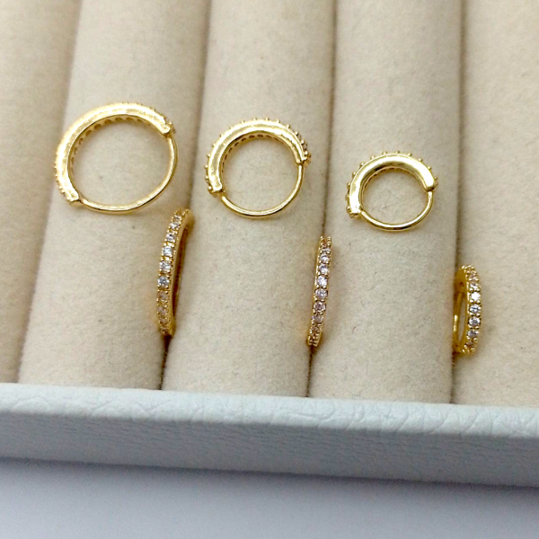 Producto - Piercing/ Argolla micropave AD 50044