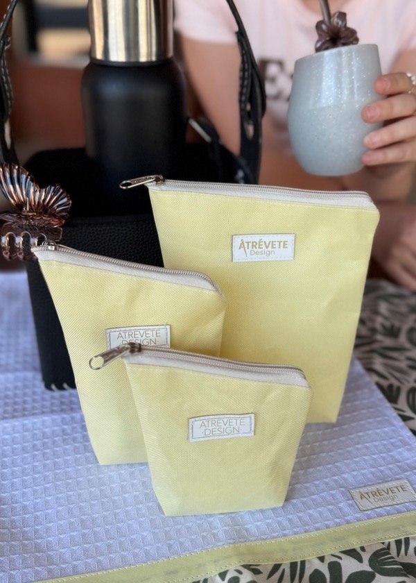 Producto - Yerbero xl + Yerbero y azucarero - Amarillo