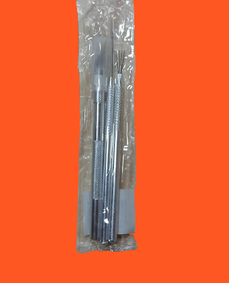 Producto - Set  Herramientas Metalicas Modelado Ceramica Mini x 3 - 0
