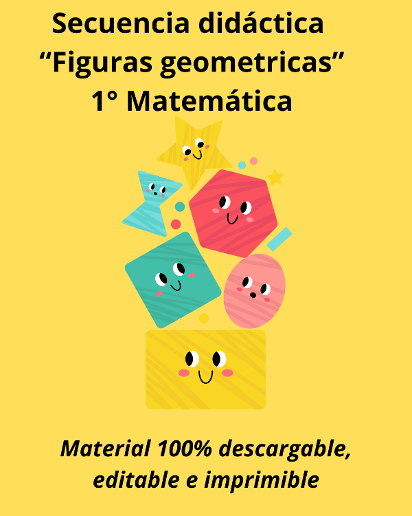 Producto - Secuencia didáctica " Fig. Geométricas" 1ro Matemáticas