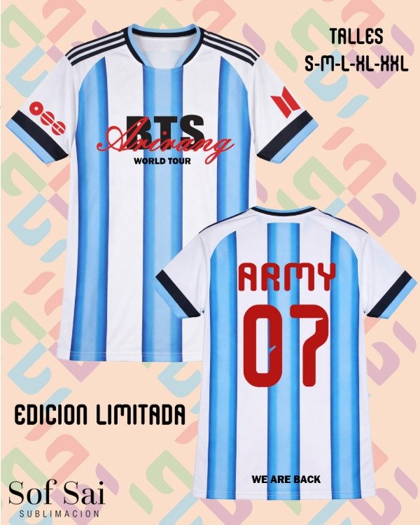 Camiseta Arg Bts Arirang