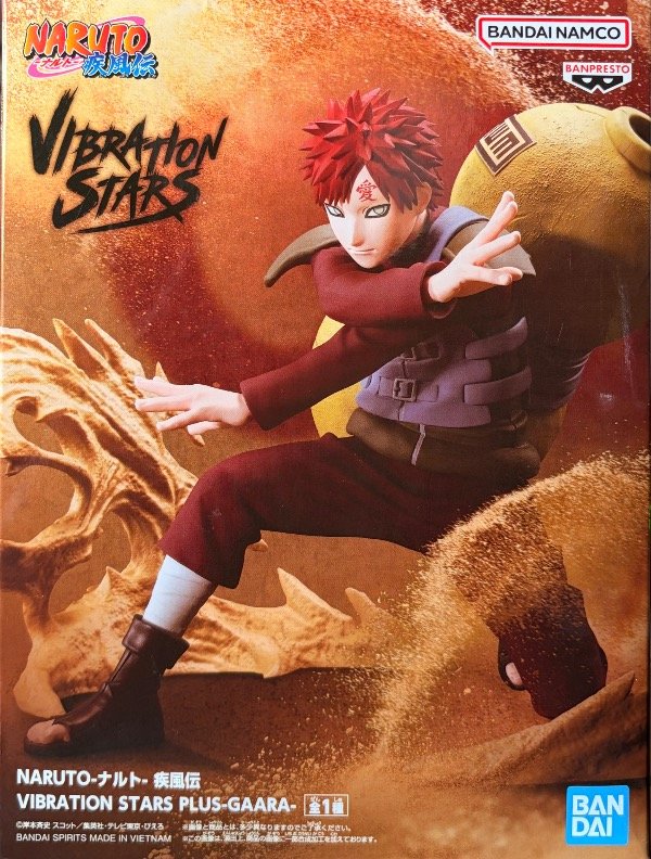 Producto - Figura Gaara Naruto Vibration Stars Plus Bandai - 1