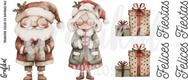 Producto - Transfer Color UV Navidad 062