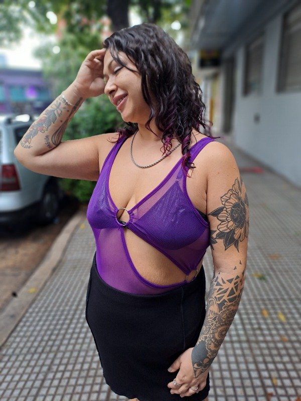 Producto - Body de tul argollas