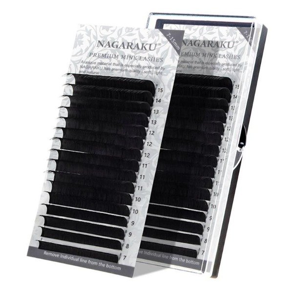 Producto - EXTENCIONES DE PESTAÑAS CLASSIC NAGARAKU 0,20 D MIX