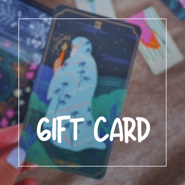 Producto - gift card de lectura de tarot