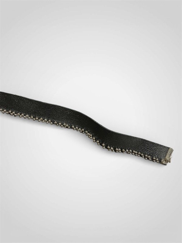 Producto - Choker Carrie (cuero con aplique a mano)