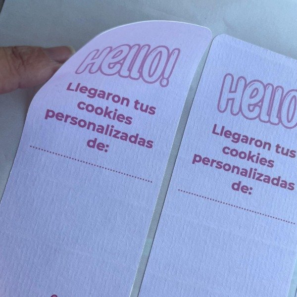 Producto - Etiquetas adhesivas mate con textura