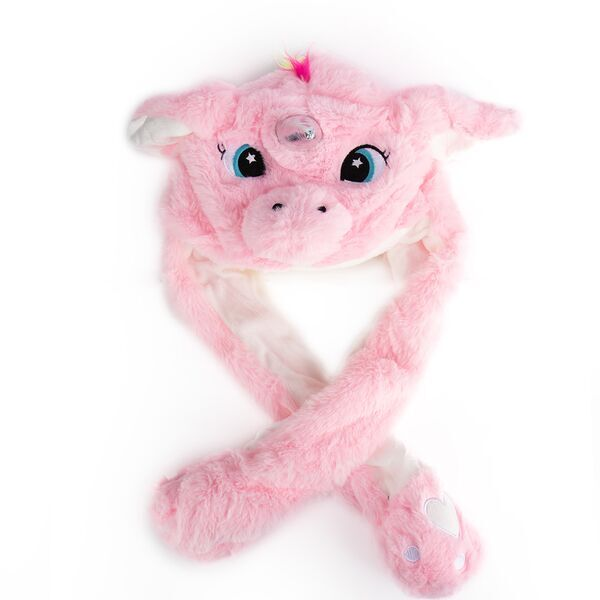 Producto - Orejera Unicornio Peluda Cálida Regalo para Invierno