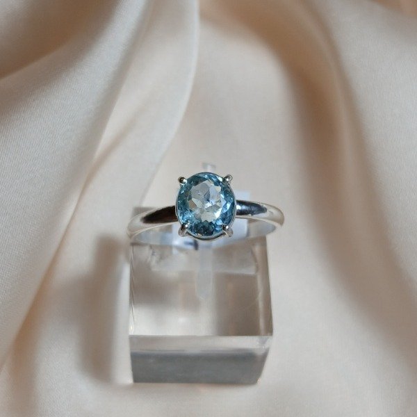Producto - Anillo aguamarina n18