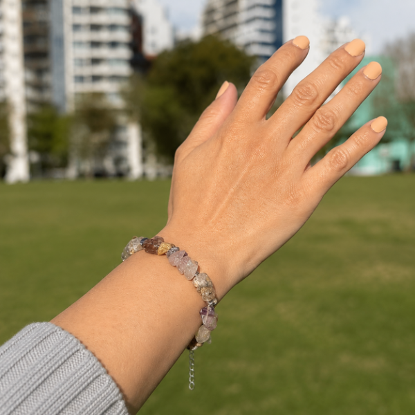 Producto - Pulsera Cuarzo Rutilado.