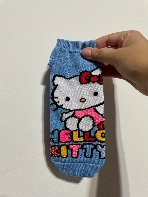 Soquete premium adulto Kitty celeste