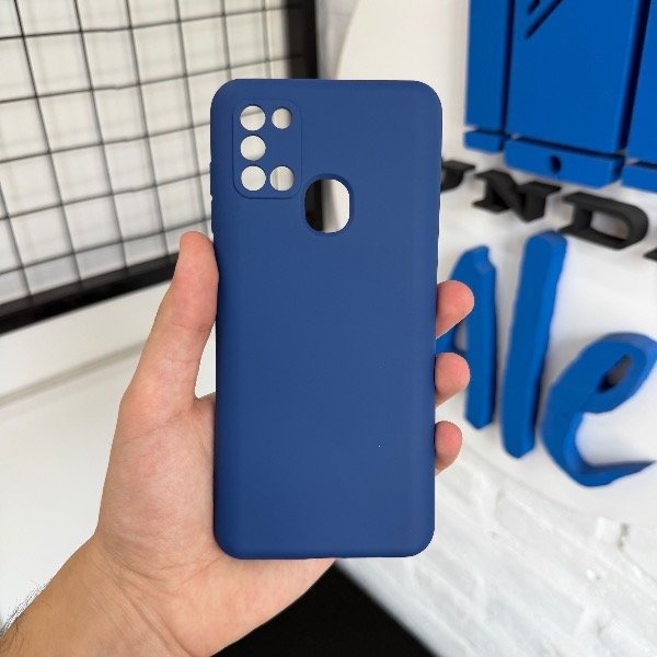 Producto - Silicone Case Azul - Samsung A21s