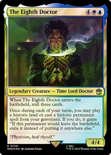Producto - The Eighth Doctor (Extended Art) (Surge Foil)