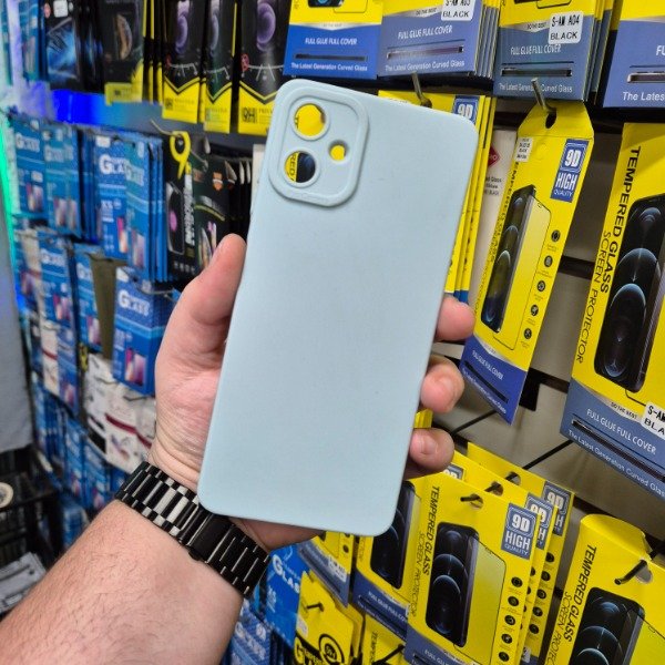 Producto - Silicone Case TPU Celeste Acero - Samsung A06