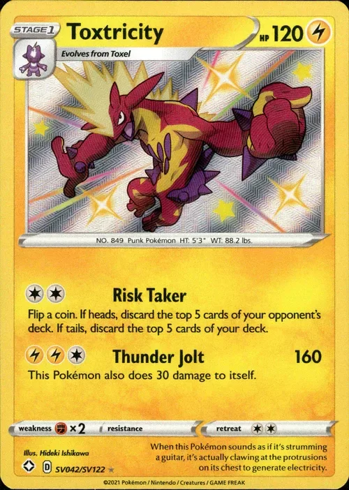 Producto - Toxtricity - SV042/SV122 - Shining Fates - Holo