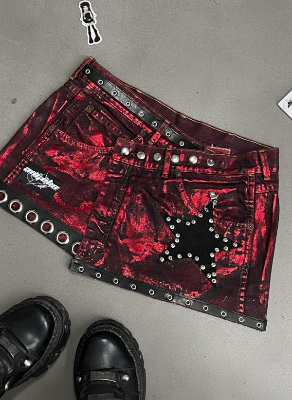 Producto - Mini skirt - shinny Star